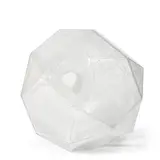 John Torreano, Polyhedral Vessel, mold-blown glass, etched 'Torreano 2012' on underside