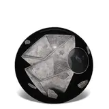 David Schwarz, Sculptural Vessel, blown, cased, cut and polished glass, etched 'David Schwarcz 10-31-84'