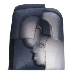 Ann Wolff, Sculpture, cast glass, unsigned