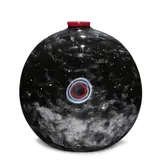 Paul Marioni, Vessel, blown glass, 'etched 'Paul Marioni 198' on underside