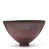 James Lovera, Footed Bowl, glazed porcelain, incised 'lovera' on underside