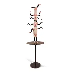 Patti Warashina, Figural Sculpture, glazed porcelain