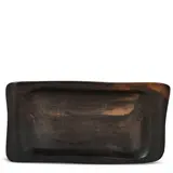Alexandre Noll, Sculpted Tray, ebony, incised 'ANoll' on underside