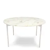 Davis Allen, Table for One Chase Manhattan Plaza, for Skidmore, Owings & Merrill, LLP, marble, steel