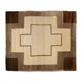 'La Bilingue ou Tapis à Croix' by Sonia Delaunay, hand-woven wool, sold Jul 2025