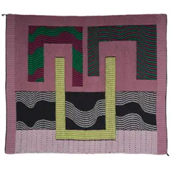 Gateway (Tapestry) by Charlotte Funk, woven wool, sold Jul 2025