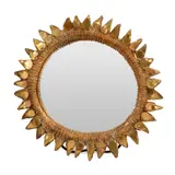 Line Vautrin, 'Chardon' Mirror, Talosel, mirrored glass, incised 'LINE VAUTRIN' and numbered 'X' on the reverse