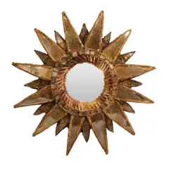 Line Vautrin, 'Petit Soleil â Pointes' Mirror, Talosel resin, mirrored glass