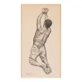Juan O'Gormann, Study for a Mural (Bound Man)
