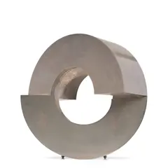 James Prestini, Untitled (343), stainless steel, stamped 'PRESTINI 343'