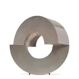 James Prestini, Untitled (343), stainless steel, stamped 'PRESTINI 343'