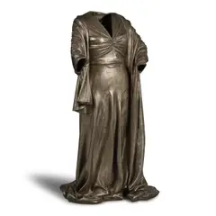 Karen LaMonte, Etude 6, bronze, incised 'La Monte'