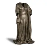 Karen LaMonte, Etude 6, bronze, incised 'La Monte'