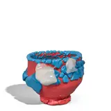 Takuro Kuwata, Tea Bowl, glazed porcelain with pigment and mineral elements