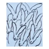 Hunt Slonem, Blue Heaven, oil on board. signed 'Hunt Slonem'