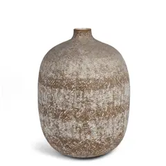'Naat' Vessel by Claude Conover, glazed stoneware with engobe decoration, sold Jul 2025