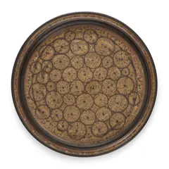 Charger by Harrison McIntosh, glazed stoneware, offered Jul 2025
