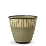 Harrison McIntosh, Striped Vase, glazed stoneware