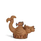 Russell Biles, All U Can Eat Teapot, earthenware, incised 'BILES ALL U CAN EAT' on underside