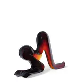Vladimira Klumpar, Jaguar, 2015, cast glass, etched 'VLADIMIRA KLUMPAR 2015'