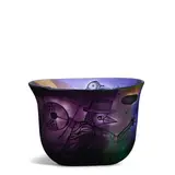 Bertil Vallien, Bird Vase, for Kosta Boda, sandblasted and decorated glass, incised 'Kosta/ Unik B