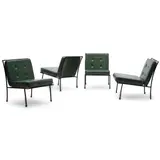 William Haines, Set of Four Garden Dining Chairs