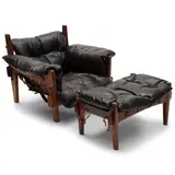 Sergio Rodrigues, Mischievous Chair and Ottoman