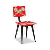 Rare 'Strumenti Musicali' Boomerang Chair by Piero Fornasetti, offered Mar 2025