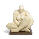 Felipe Castaneda, Untitled (Desnuda Sentada)