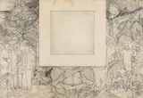 Juan O'Gormann, Study for 'Los Transformadores de la Sociedad' (unrealized mural for the Asociacion Cultural de Jovenes Judios de Pittsburgh)