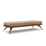 Paul Mathieu, Bianca Daybed, for Ralph Pucci, walnut, upholstery