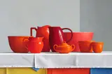 Janet Rickus, Untitled (Red Pottery)