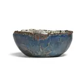 June Schwarcz, Bowl (#852), enamel on copper, etched 'Schwarcz 852'