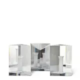 The Icon by Steven Weinberg, cast and acid-etched glass, offered Mar 2025