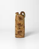 Martin Brothers, Jug, stoneware, decorated with a scene of fish underwater, incised '4-1887, RW Martin Bros London & Southall'