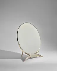 Émile-Jacques Ruhlmann, 'Antilope' Mirror, silvered bronze, mirrored glass