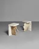 Rick Owens, Pair of 'Stag T' Side Tables