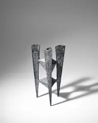 'Three Candle Holder II' by Lynn Chadwick, patinated bronze, sold Jun 2025