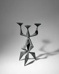 Lynn Chadwick, 'Three-Branched Candle Holder III', patinated bronze