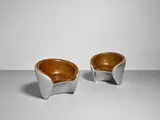 Italian Modern, Pair of Lounge Chairs