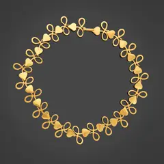 Collier Lacets by Line Vautrin, Bronze doré, sold Oct 2025