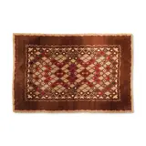 Paule Leleu, Tapis rectangulaire, A signed rectangular rug in hand-knotted wool pile by Paule Leleu circa 1942-1946
