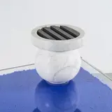 Martine Bedin, Vase, A monogrammed, numbered and unique vase in marble by Martine Bedin in 2006