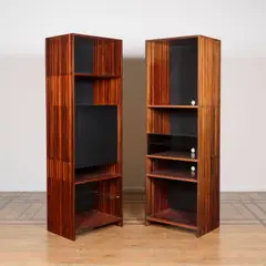 Jules Wabbes, Paire de bibliothèques