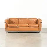 Canapé trois places LC 2 by Le Corbusier, Pierre Jeanneret & Charlotte Perriand, sold Jul 2025