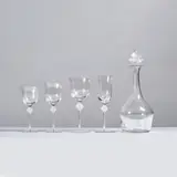 Marc Lalique, Service de verres Roxane, 58 pièces