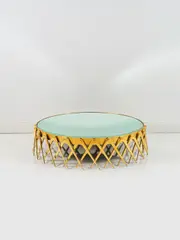 Roberto Giulio Rida, Table basse Compasso 27, A unique and impressed 'Compasso 27' coffee table in brass, tinted glass, glass and lacquered metal by Roberto Giulio Rida in 2015