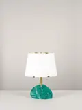Roberto Giulio Rida, Lampe de table Roccia Piccola, A unique and impressed 'Roccia Piccola' table lamp in tinted glass by Roberto Giulio Rida in 2017