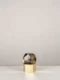 Roberto Giulio Rida, Lampe de table Scatola Cristallo Murano, A unique and impressed 'Scatola Cristallo Murano' table lamp in Murano tinted glass and brass by Roberto Giulio Rida in 2018