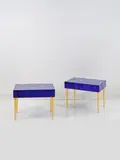 Roberto Giulio Rida, Paire de tables de chevet Stelle blu
